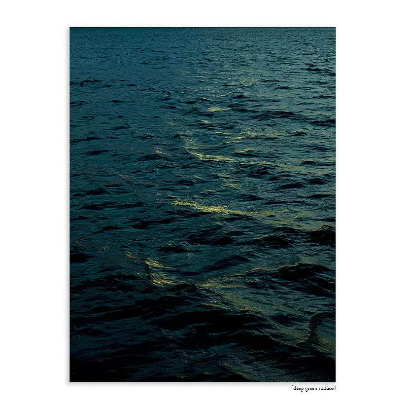 deep green surface by 古田 亘