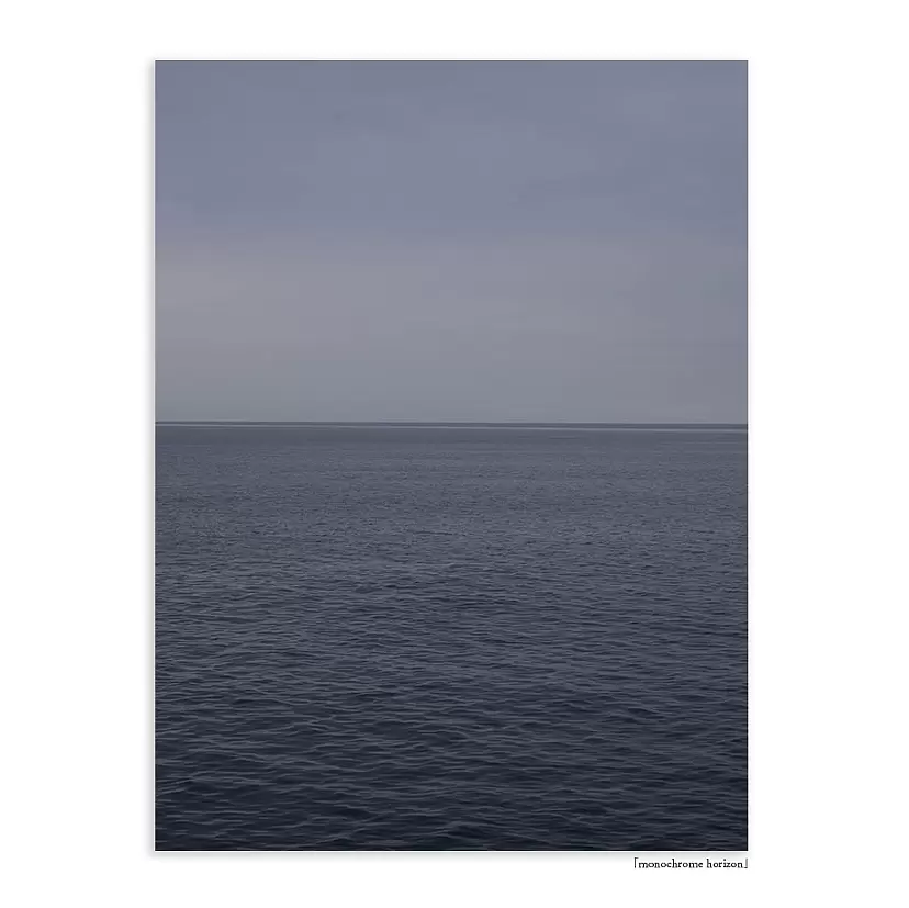 Monochrome Horizon [print] by WATARU FURUTA