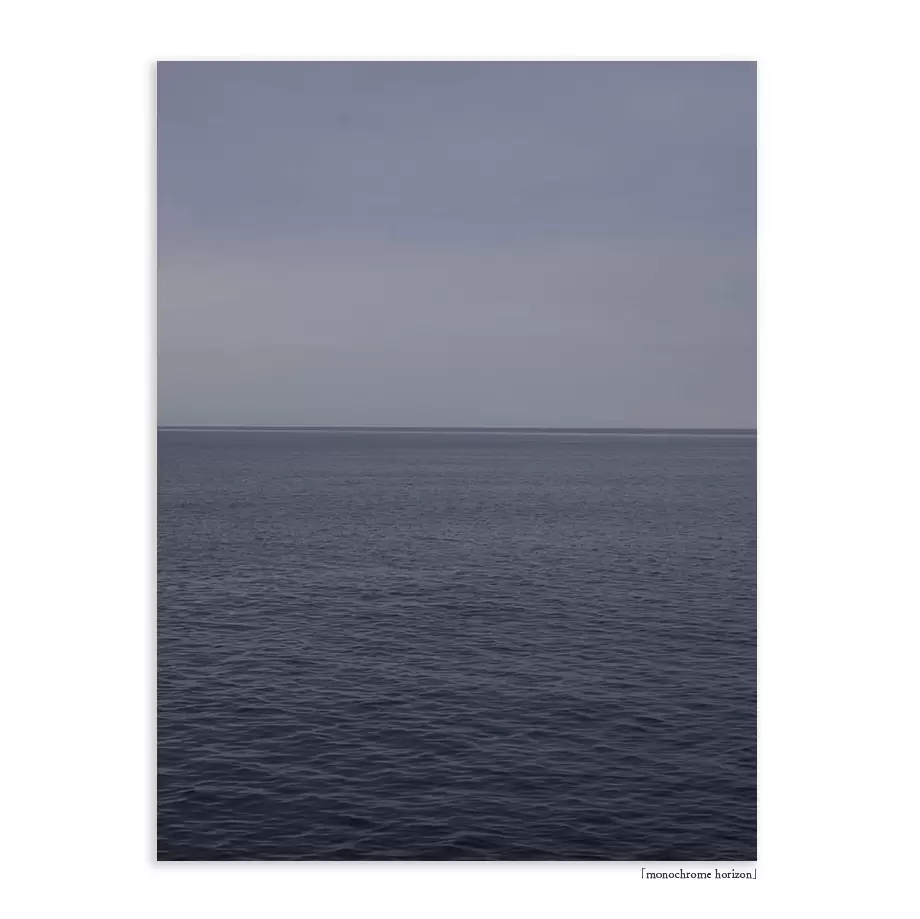 monochrome horizon [プリント]