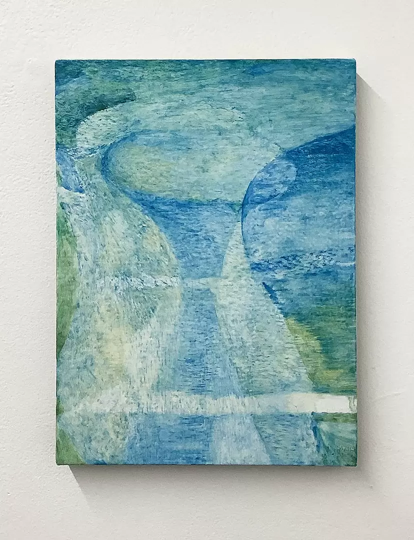 昔は有名な荒川夏子　古典絵　古代壁画女人像　1982年貼り絵細工　絵画　金粉加工 昔は有名な荒川夏子 古典絵 古代壁画女人像 1982年貼り絵細工