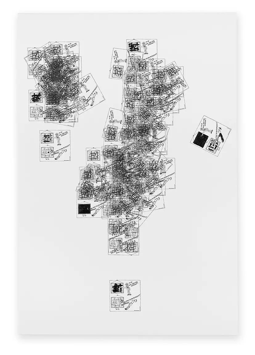 Untitled(Cartoon Painting) by ステファン・ブルッゲマン | 現代