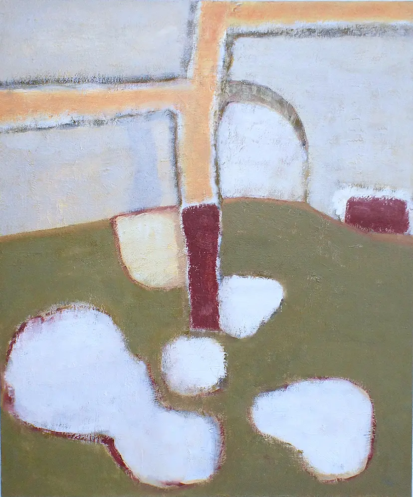 モウセンゴケ 原画 現代アート 絵画 画家 多肉植物 苔 キモカワ