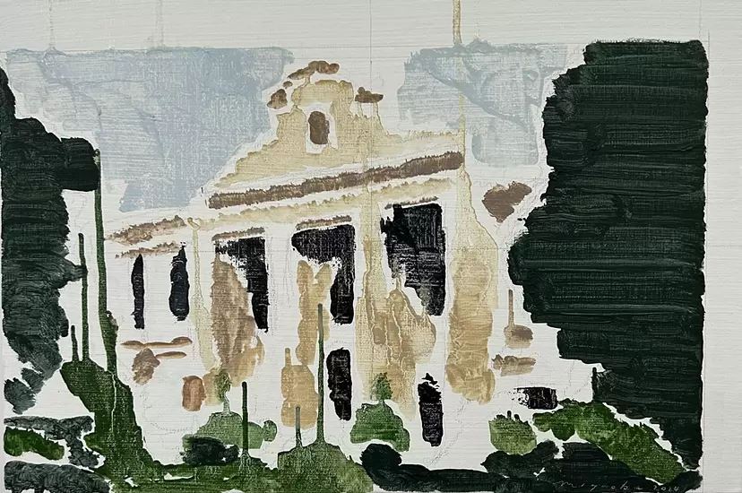 Landscape by Toshio Miyaoka