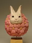 花咲けるウサギ