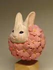 花咲けるウサギ