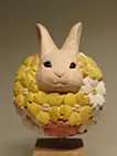 花咲けるウサギ