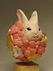 花咲けるウサギ