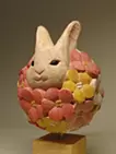 花咲けるウサギ