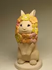 花咲けるウサギ