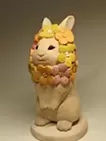 花咲けるウサギ
