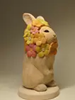 花咲けるウサギ