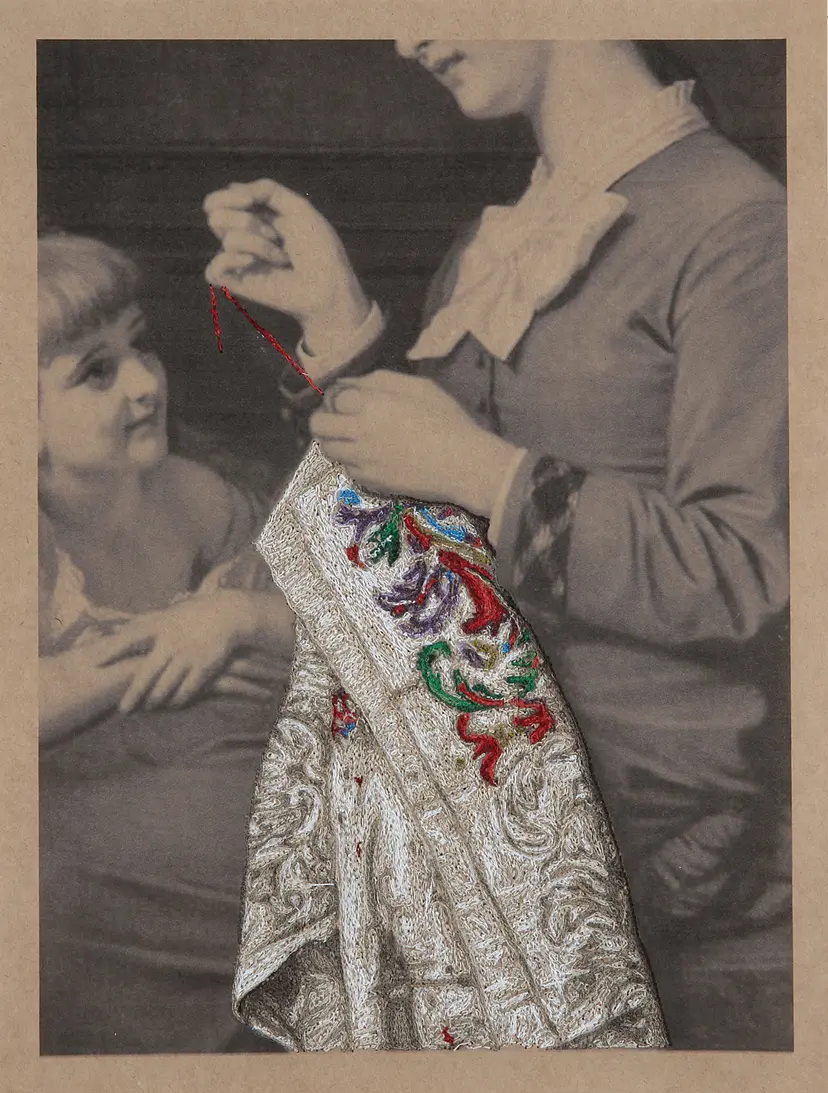 Embroiderers (Dedicated to unknown Embroiderers) #12  by 青山悟   AOYAMA Satoru