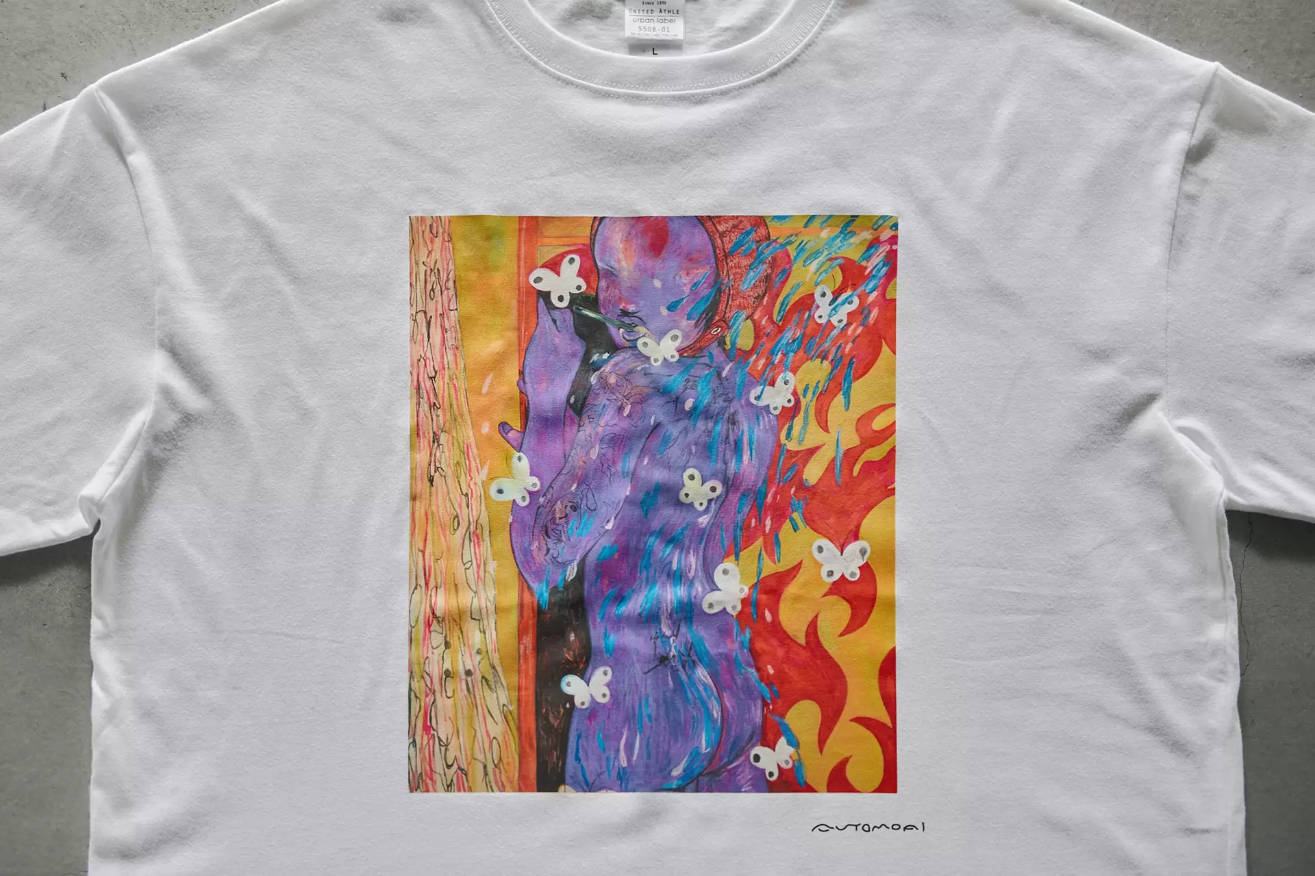 AUTOMOAI x Tokyo 8 min] T-shirt M size (Women) by オートモアイ 