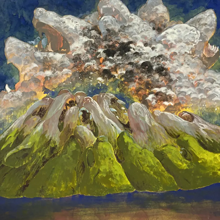 吠える山