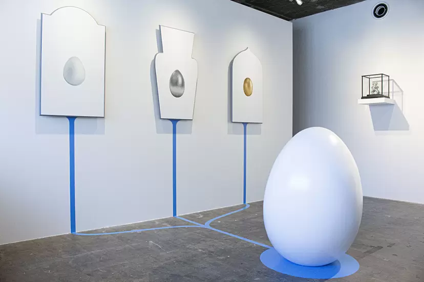 About “Egg”Act-II by 王之玉