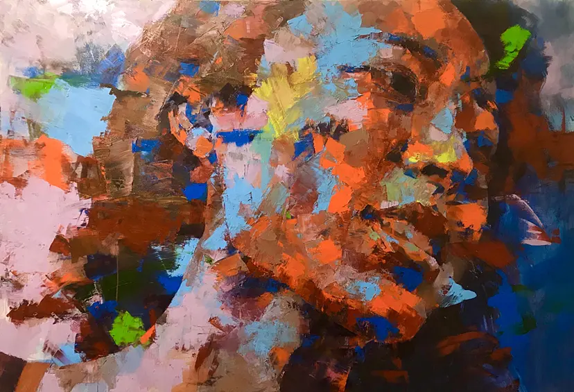 秋山和茂 LARGO art MOREFREEDOM アート 絵画 秋山和茂 LARGO art