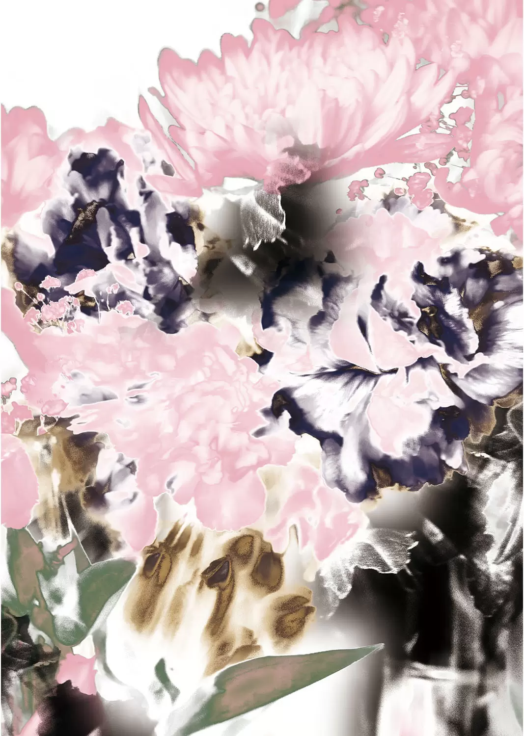 絵画★原画『花びら（Flower Petal）』（2022年6月13日） 絵画通販☆原画（1点限り）『花びら（Flower Petal