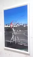朝、こちらを見ている