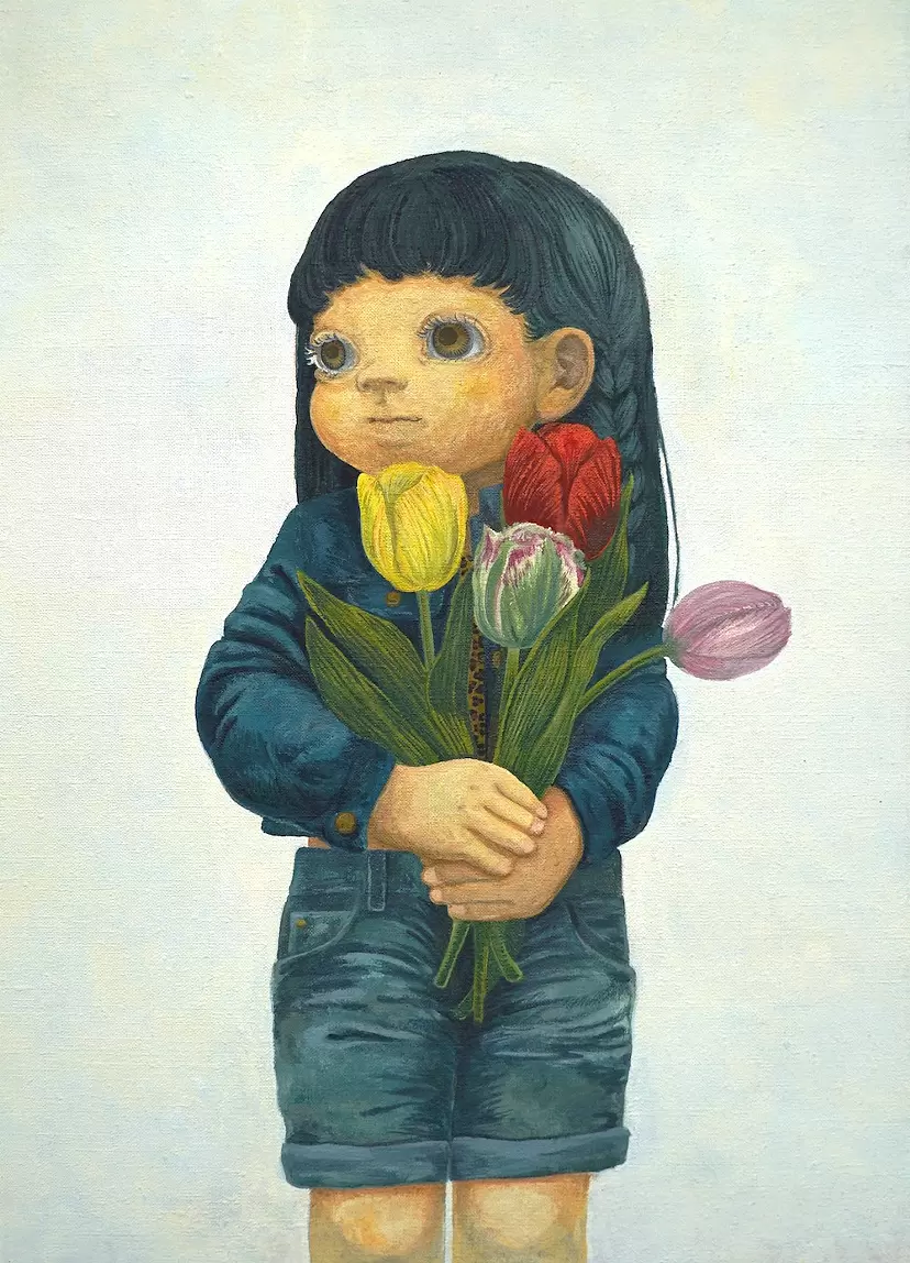 Haru by 鳥本采花 | 現代アートの販売・通販 | ArtSticker