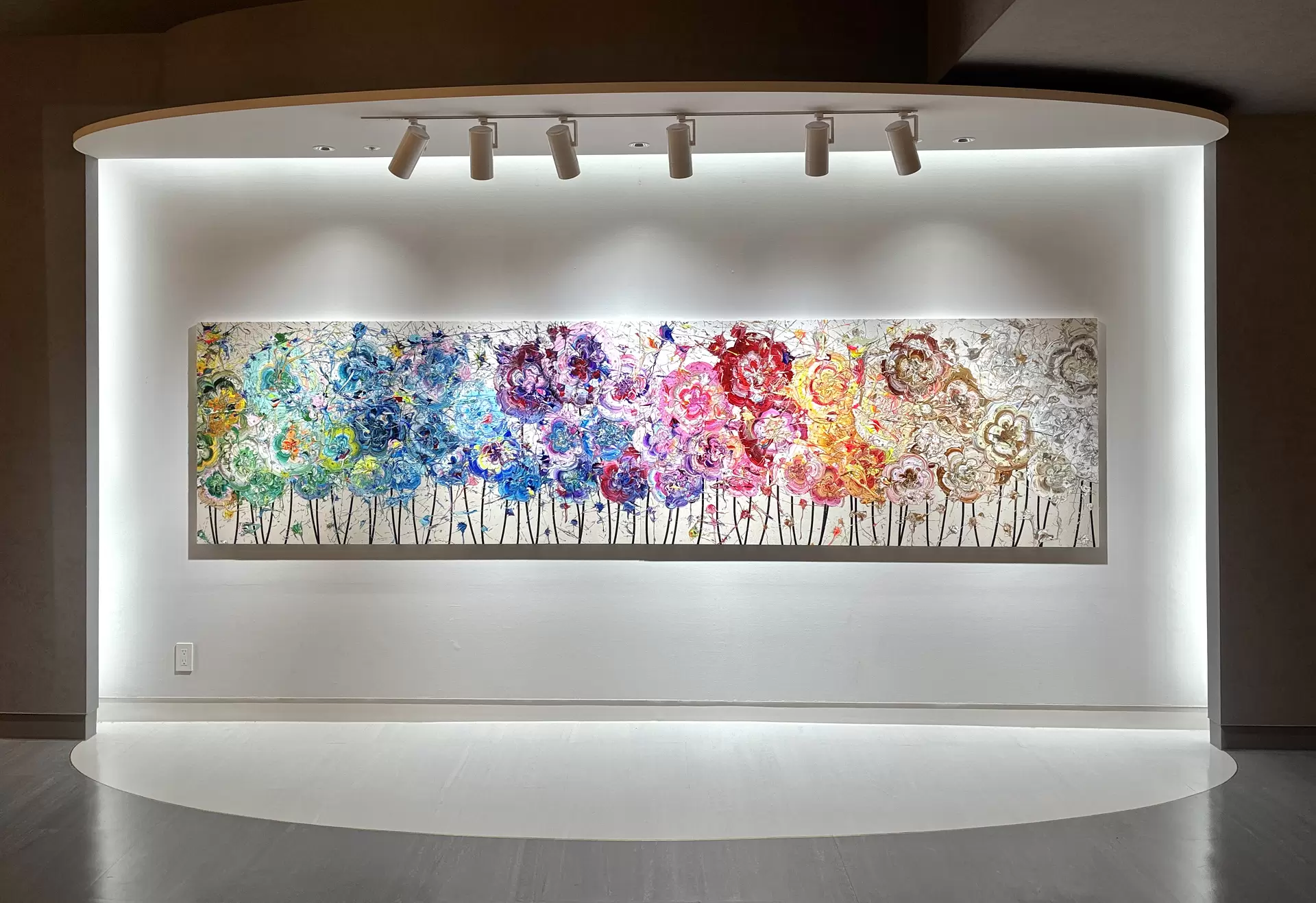 工場直売 ルノワール Bouquet Spring Renoir 高級複製画 「春の