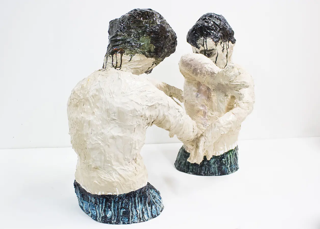 Children of Today - two men- by 安井鷹之介 | 現代アートの販売