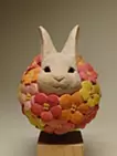 花咲けるウサギ