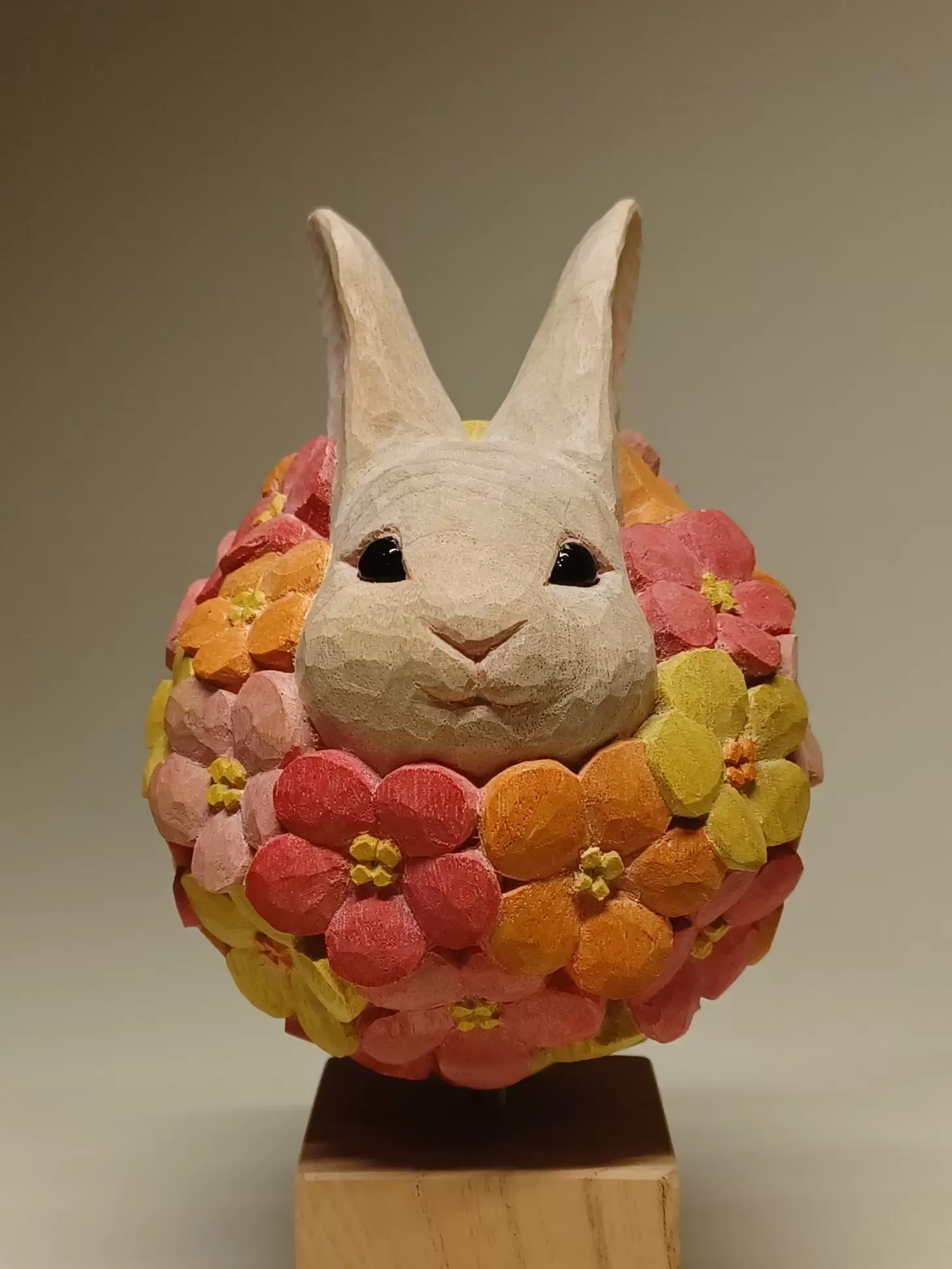 花咲けるウサギ by 山岡 紀文 | Online art store for contemporary