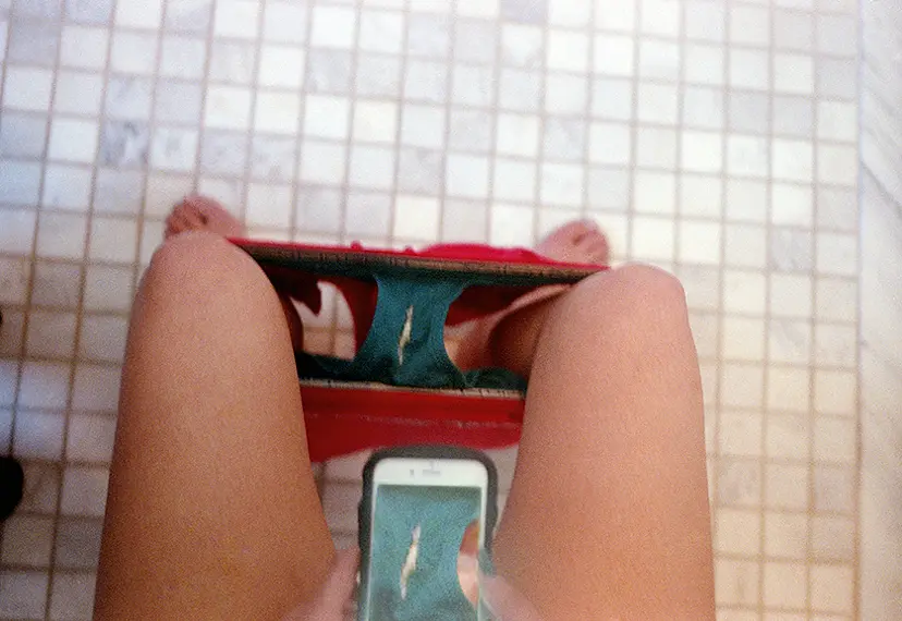 SANIL LINE in my bathroom, Brooklyn NY by SARAI MARI