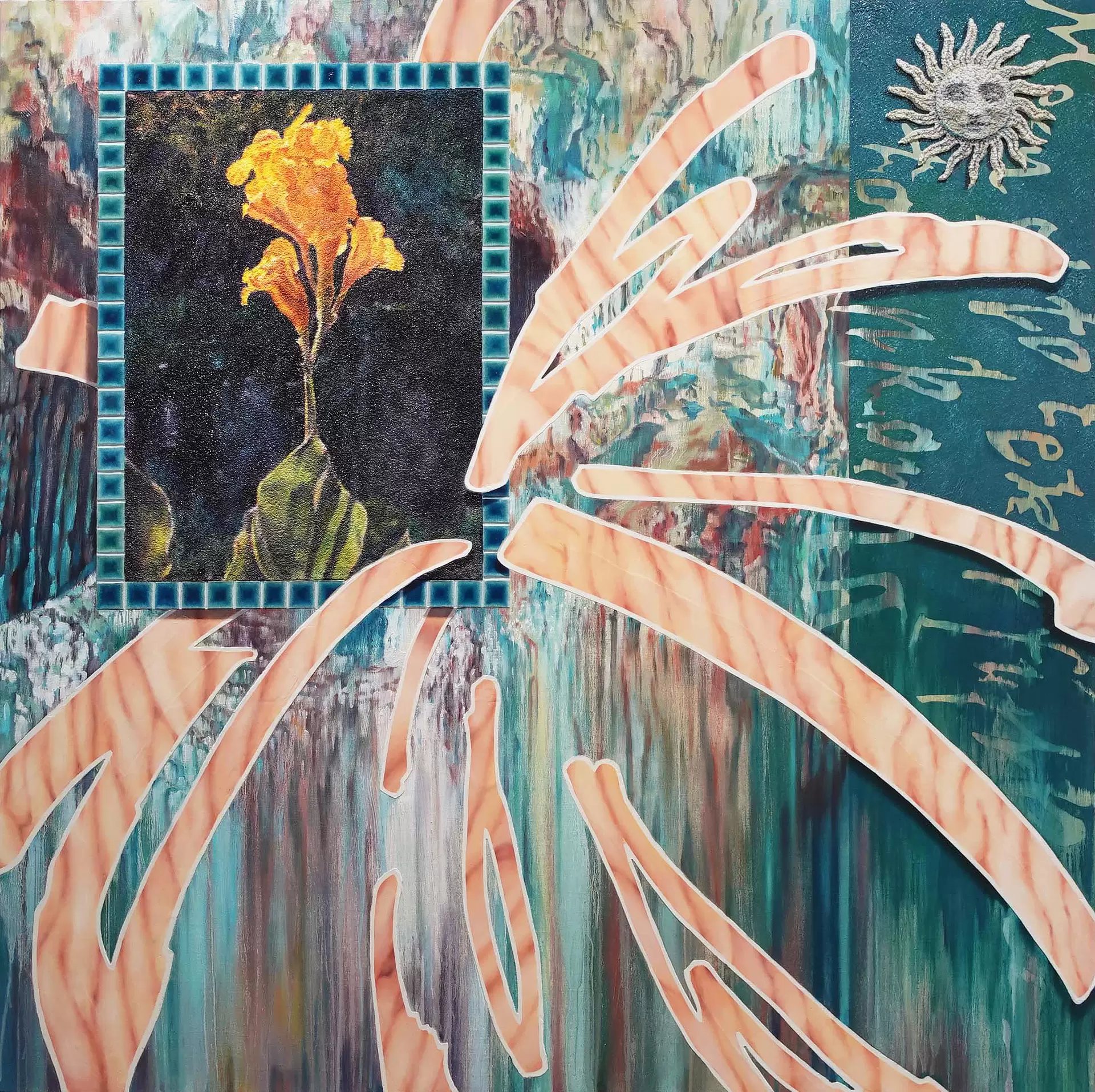 秋山和茂　LARGO art MOREFREEDOM アート 絵画 秋山和茂 LARGO art MOREFREEDOM アート 絵画