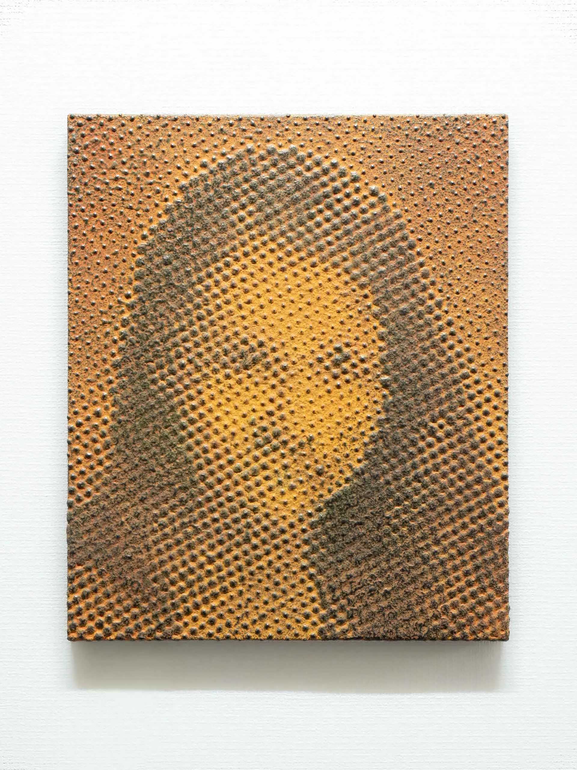 iron-oxide painting “K.F./T****79”
