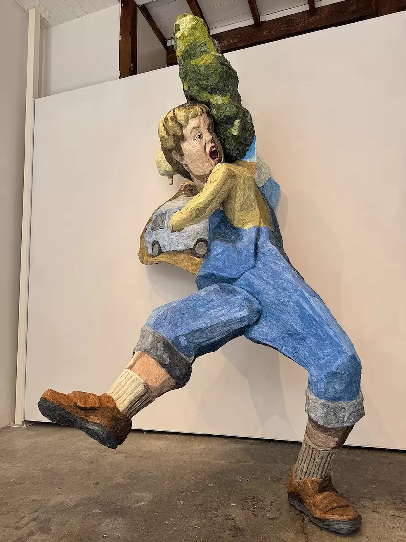 OUTDOOR GALLERY × ジェリー鵜飼 ステン シル 額付 代官山 蔦屋書店 旅行 | . ジェリー鵜飼 ステンシルアート