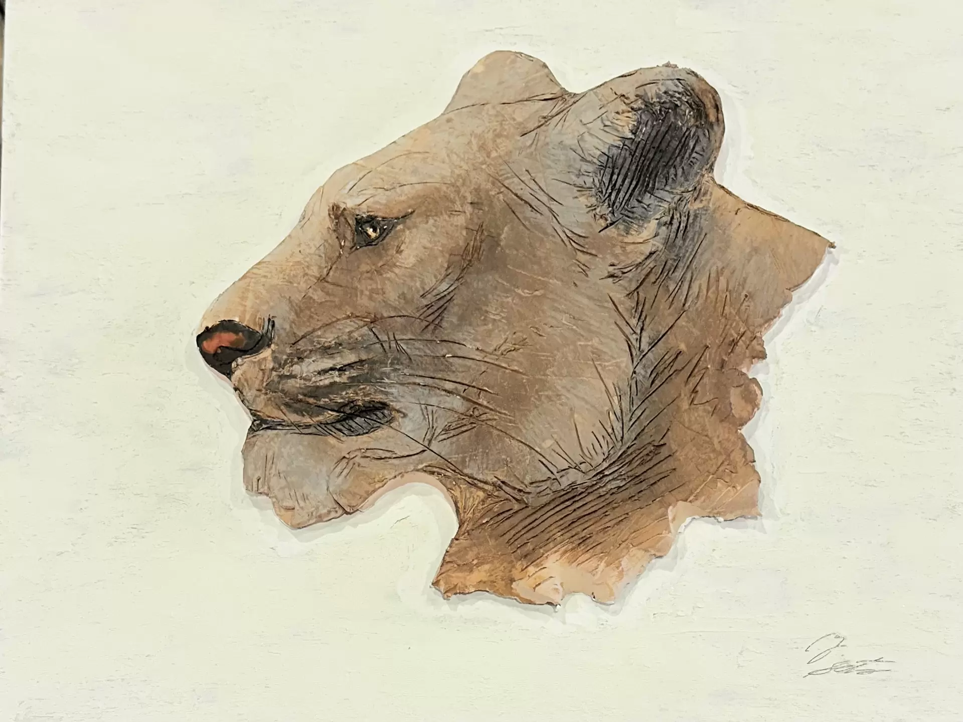 ライオン 」原画作品 – HERALBONY