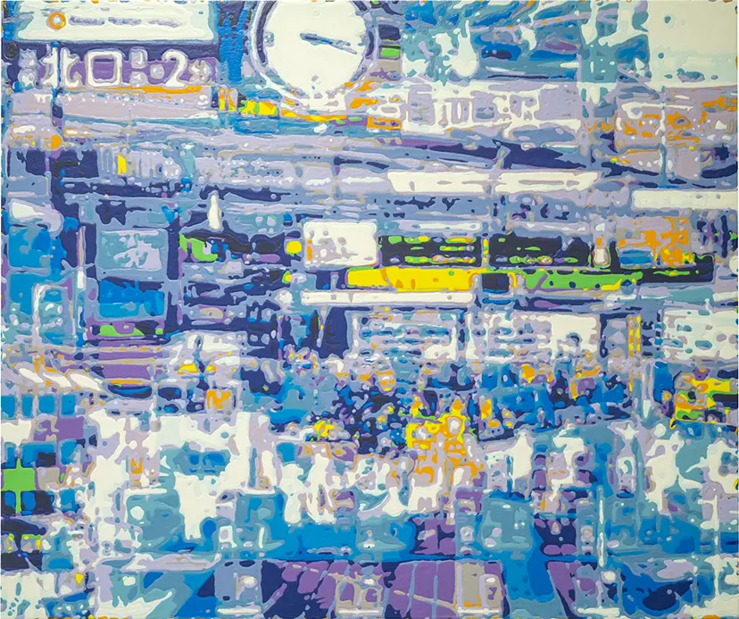 Drip color Combine -October 3,2019. by 近藤 大祐 | 現代アートの