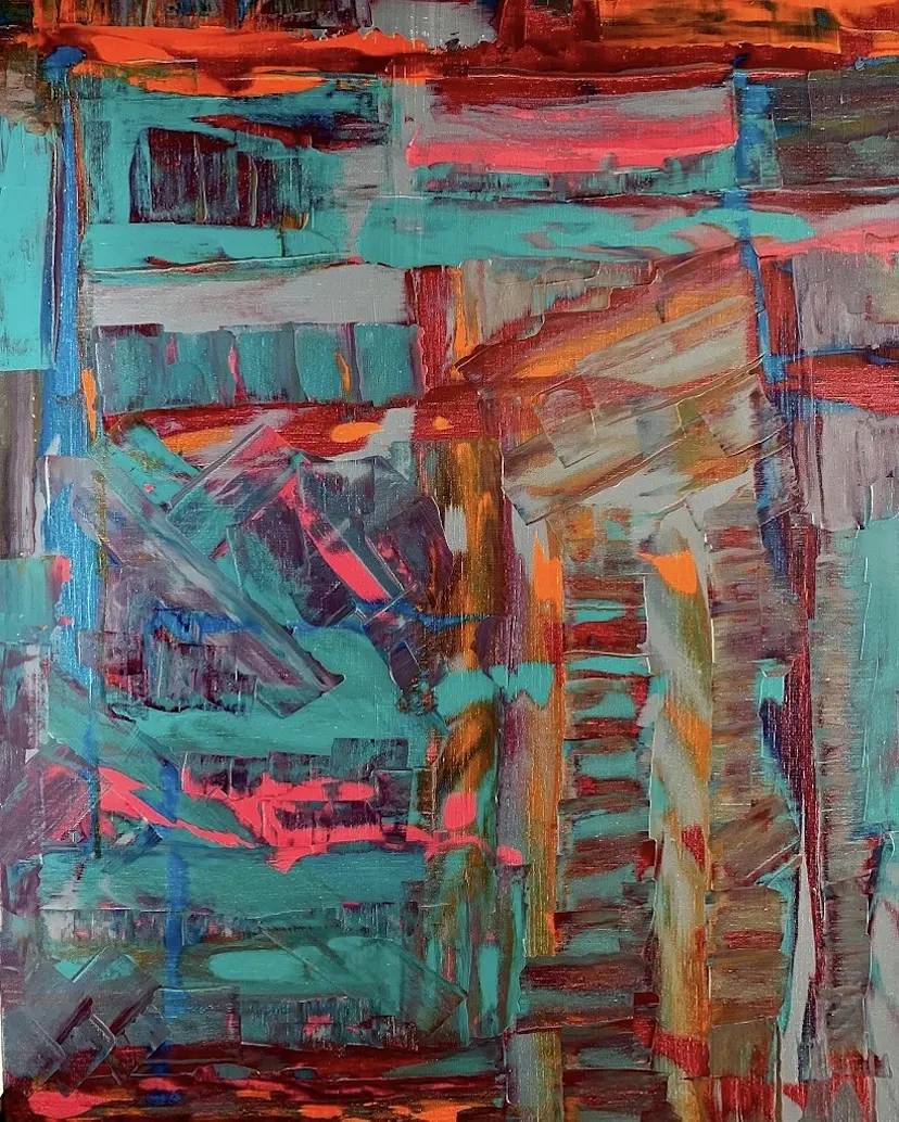 Improvisation 2019 #227 ”Unlocking” by ニール ストルネイカー