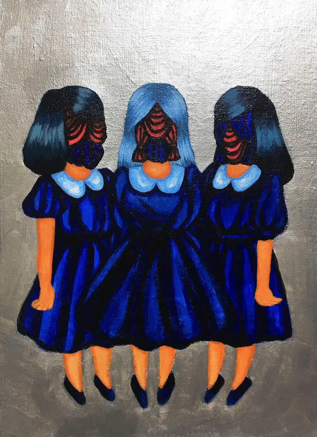 Dark Blue Sky part.1 by 藤田 淑子 | 現代アートの販売・通販