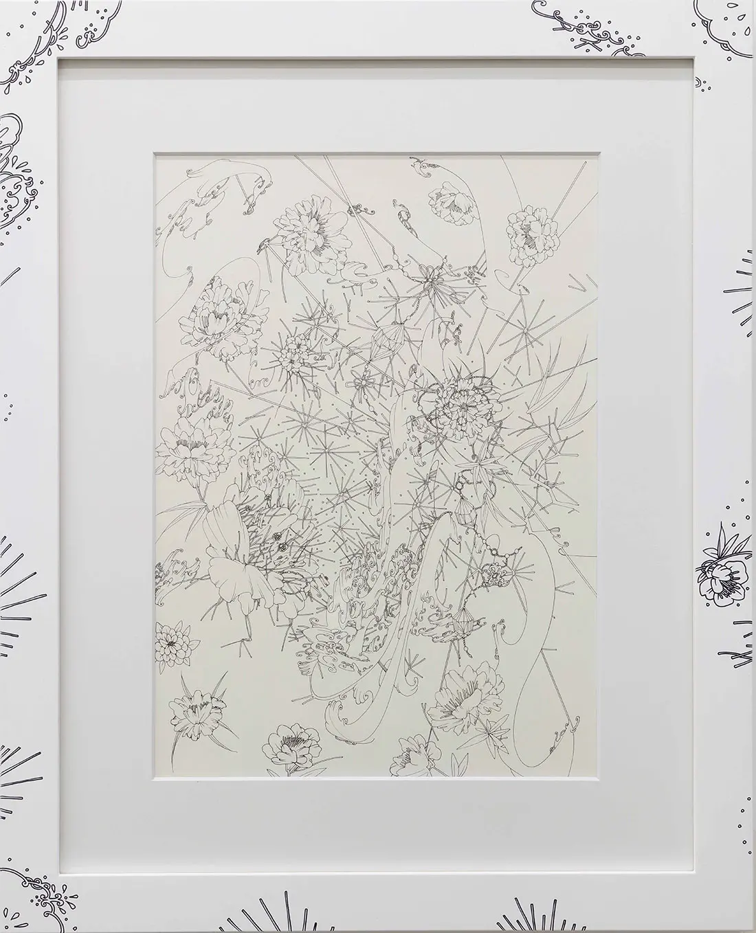 細密ドローイング 2020.6 / Detailed Drawing 2020.6 by 水野里奈