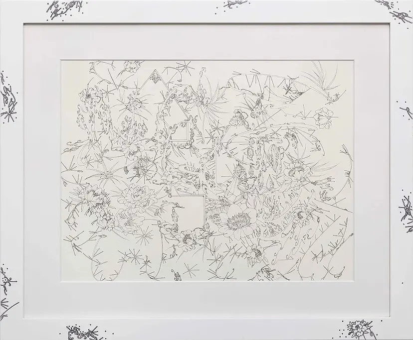 細密ドローイング2020 ① / Detailed Drawing 2020 ① by 水野