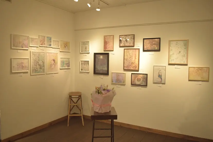 3rd Solo Art Online Exhibition 『心に灯す光と色彩のパレット』at Kichijoji Gallery by Priscilla Lei 