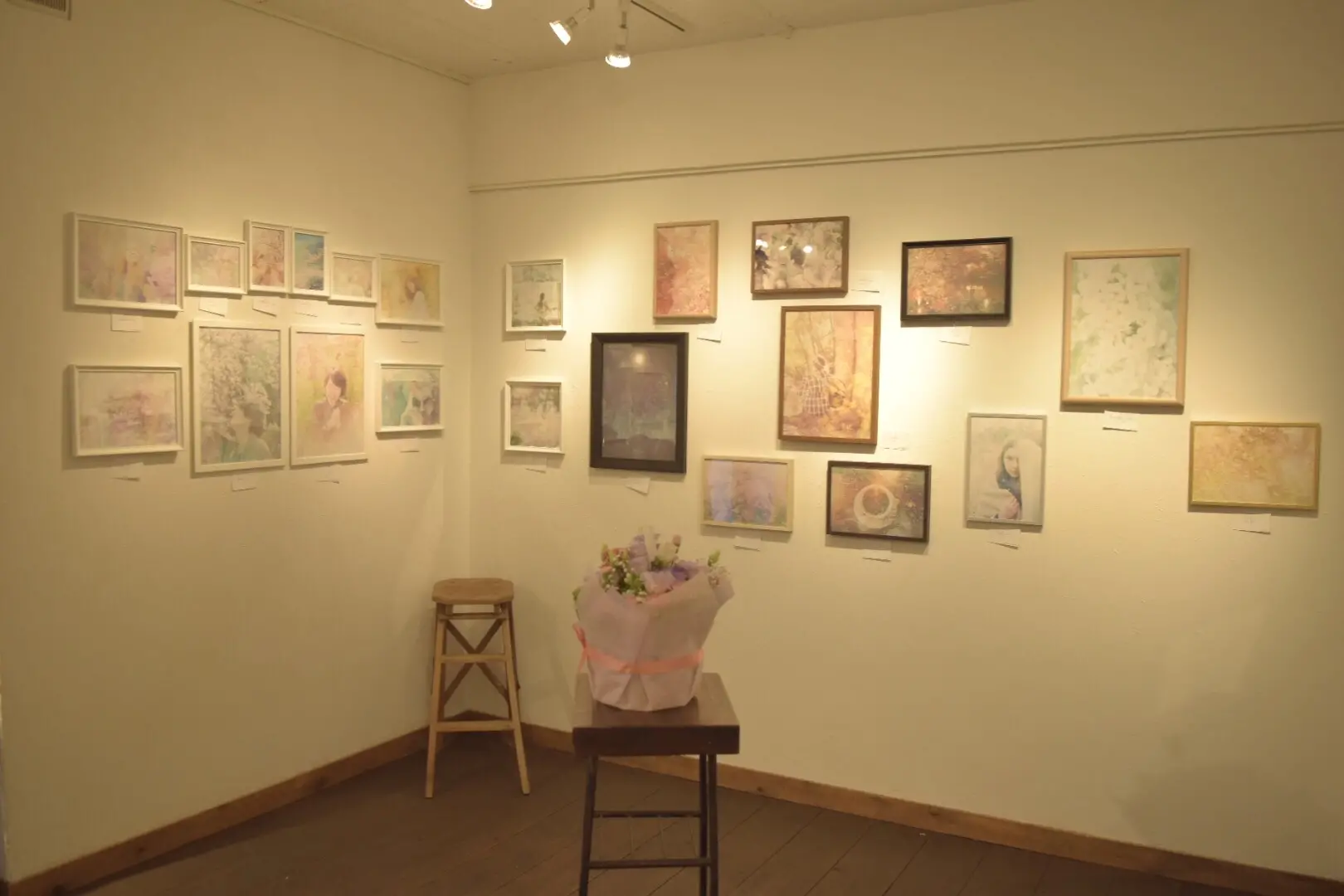 3rd Solo Art Online Exhibition 『心に灯す光と色彩のパレット』at Kichijoji Gallery