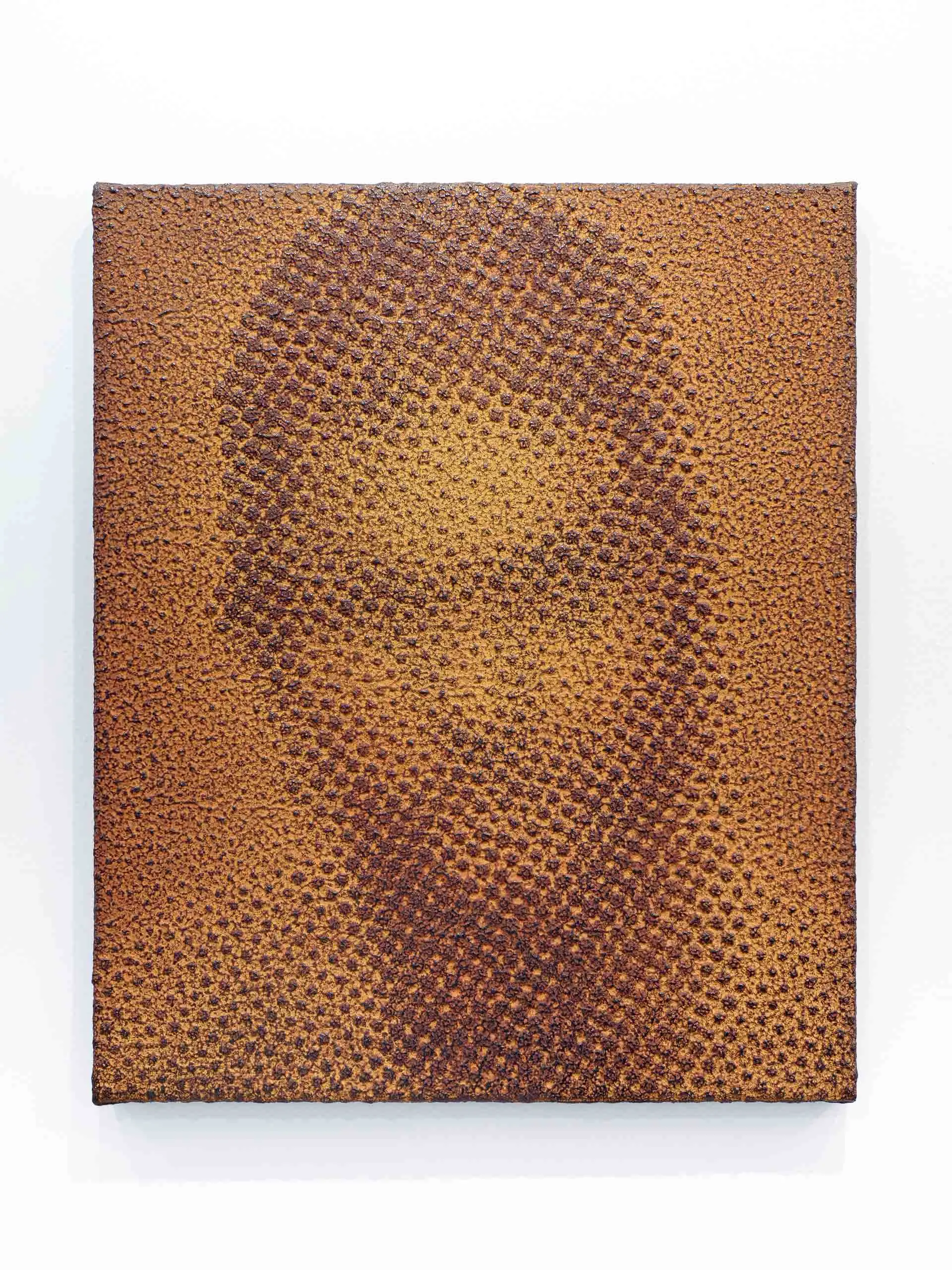 iron-oxide painting “C.D./T****82” by 加藤 智大 | 現代アートの販売