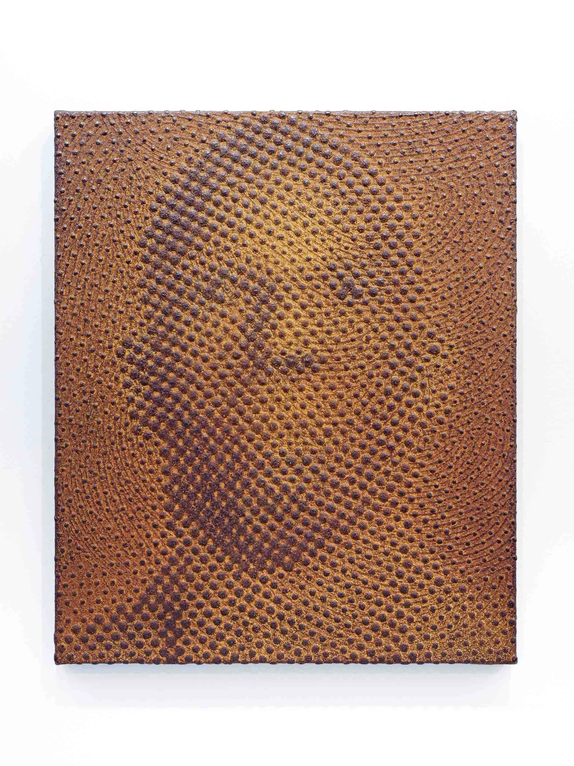 iron-oxide painting “A.L./T****91”