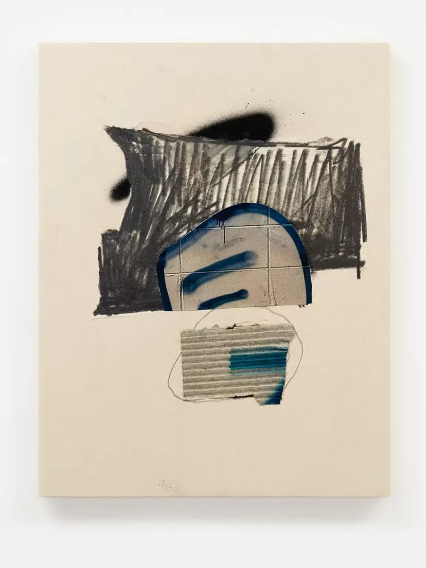 Still me☆プロフ必読様ご確認用アクリル画テクスチャーアート3点 Just a piece of fabric (VS877800A) by 青山悟 AOYAMA Satoru