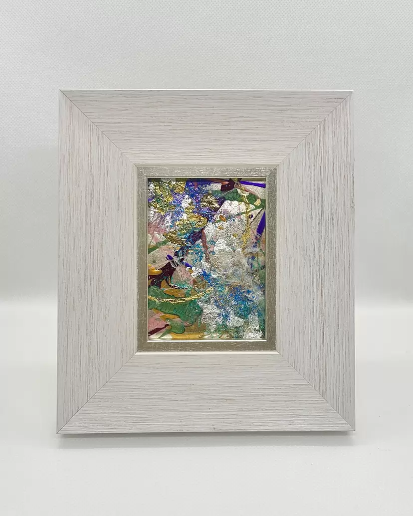 雨時々曇り☆アクリル画 雨時々曇り☆アクリル画