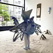in the shadow of flower