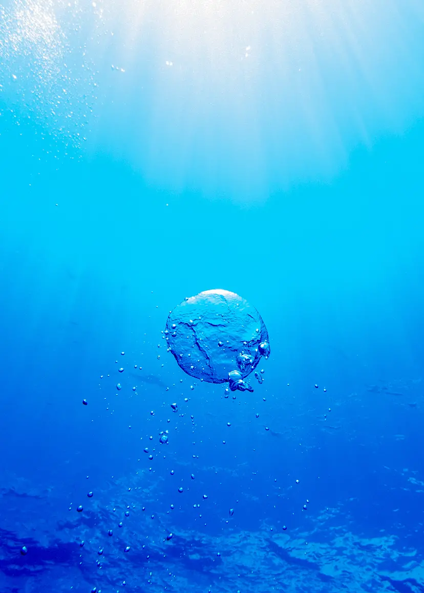 Light and Bubbles by 鈴木理恵子