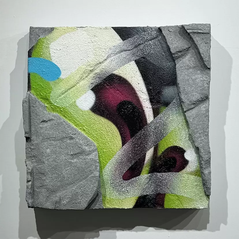 絵画 アクリル ART アート　インテリア　ミクストメディア　現代アート 秋永清二 夜の動物園 絵画 童画 ミクストメディア 象 馬 鳥