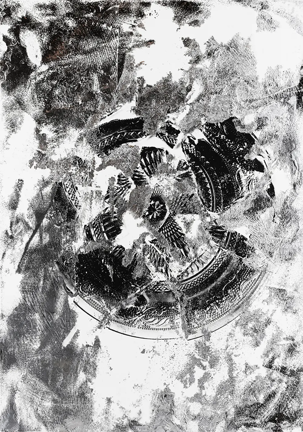Crushed/Glass dish BK #3