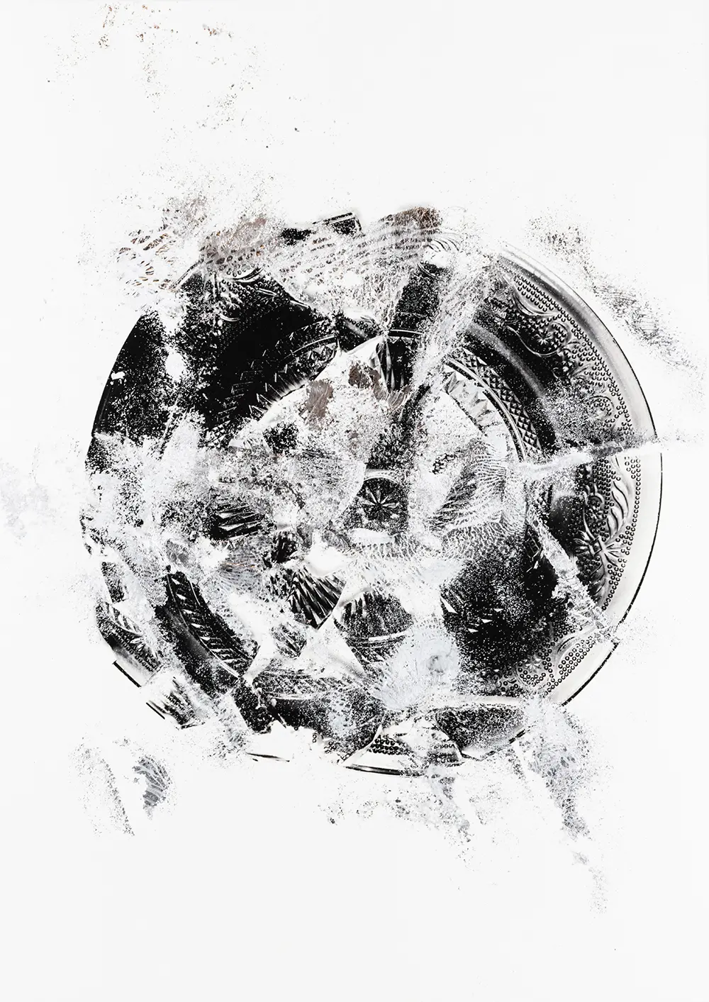 Crushed/Glass dish BK #2