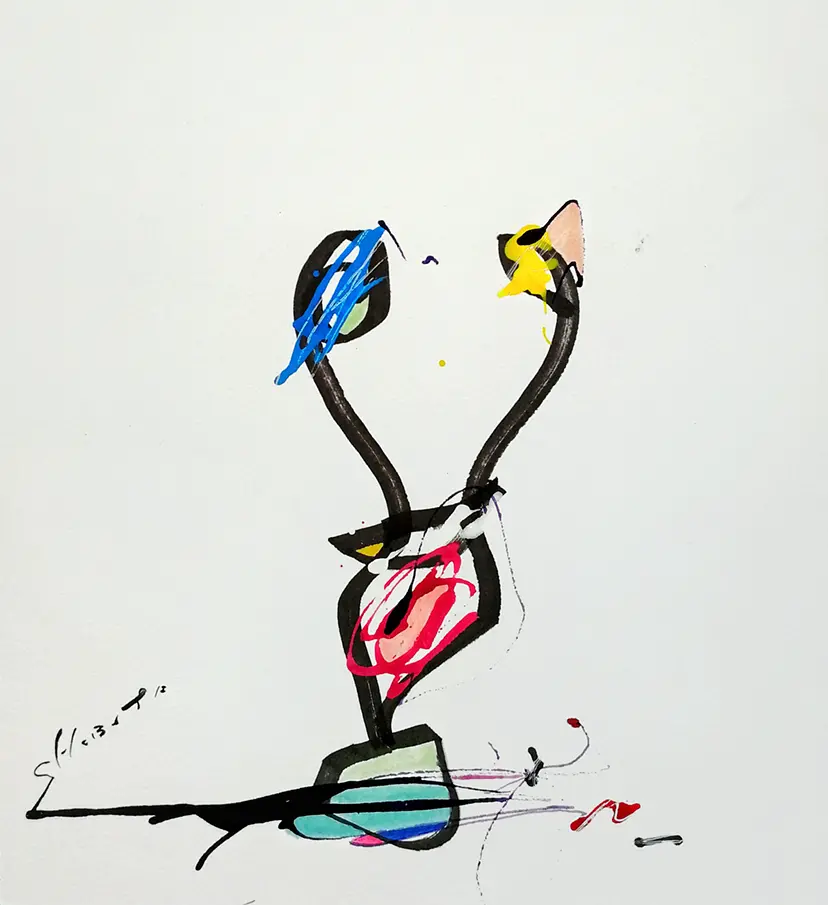 Swing flower by 渋田 薫  Kaoru Shibuta