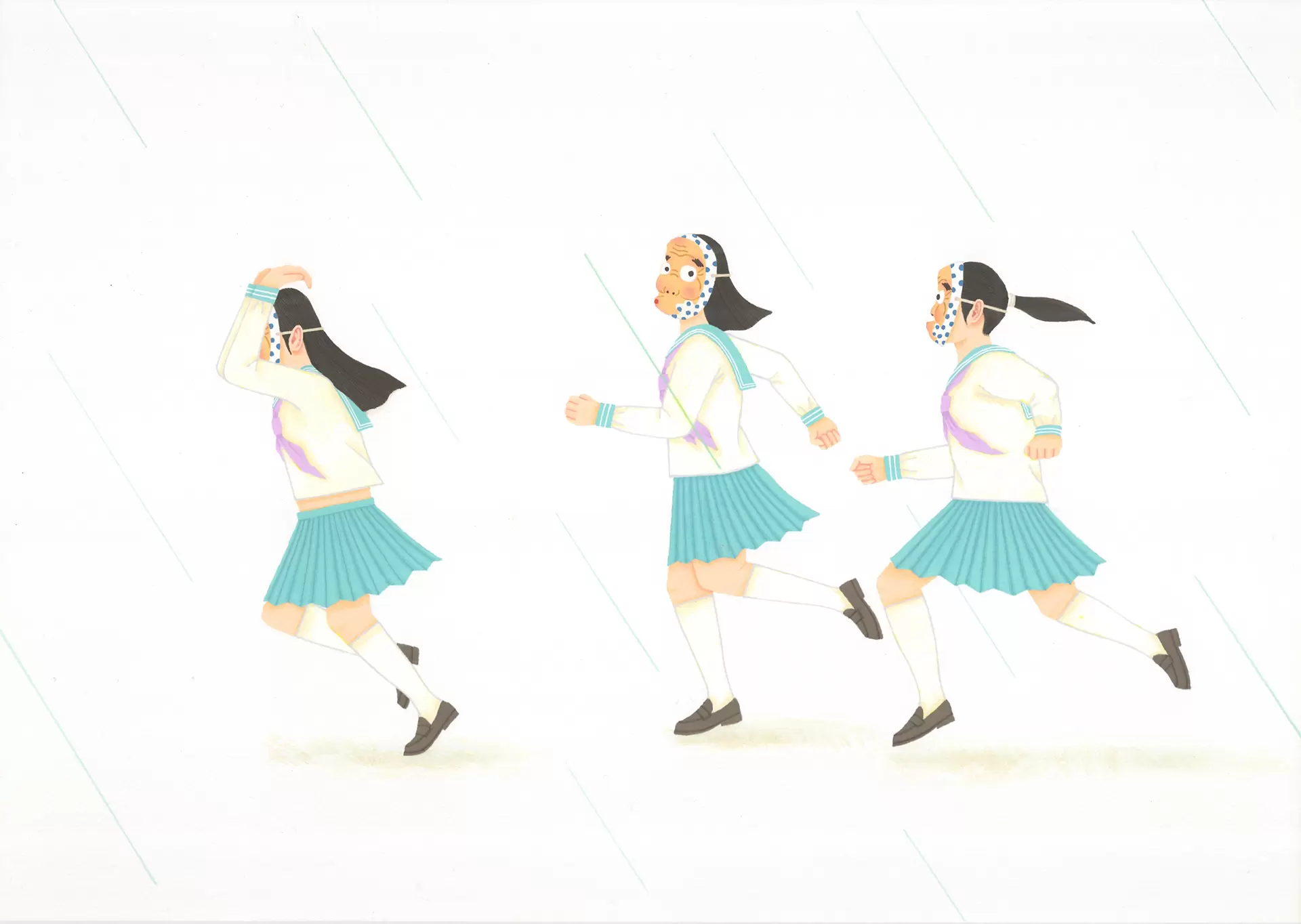 倾盆大雨